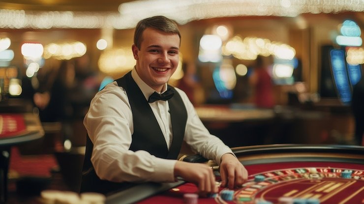 Pengguna memeriksa detail bantuan deposit